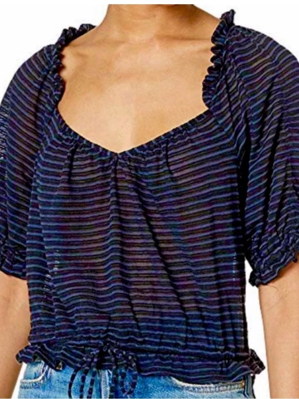 Free People semi sheer